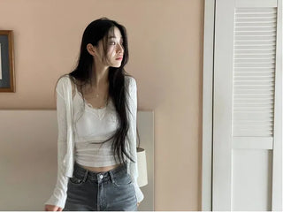 Idi's lace golji glam bra top sleeveless nasi