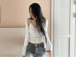 Idi's lace golji glam bra top sleeveless nasi