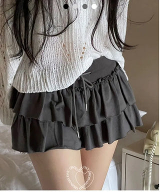 Diesel Cancan Vintage Banding Low-Waist Skirt Pants