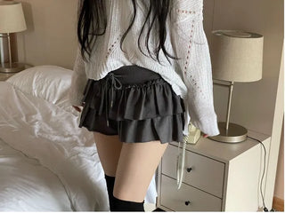 Diesel Cancan Vintage Banding Low-Waist Skirt Pants