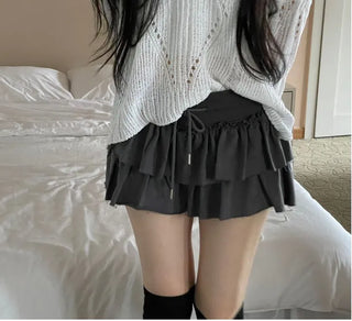 Diesel Cancan Vintage Banding Low-Waist Skirt Pants