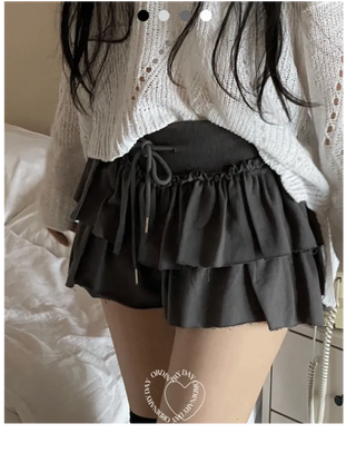 Diesel Cancan Vintage Banding Low-Waist Skirt Pants