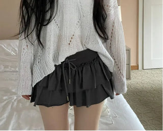 Diesel Cancan Vintage Banding Low-Waist Skirt Pants
