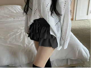 Diesel Cancan Vintage Banding Low-Waist Skirt Pants