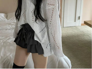 Diesel Cancan Vintage Banding Low-Waist Skirt Pants