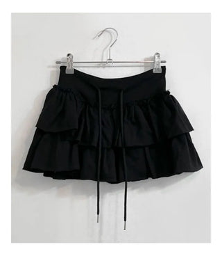 Diesel Cancan Vintage Banding Low-Waist Skirt Pants
