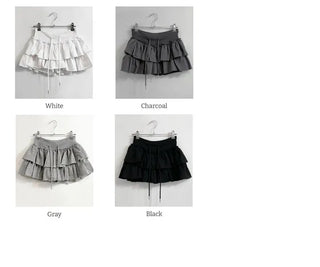 Diesel Cancan Vintage Banding Low-Waist Skirt Pants