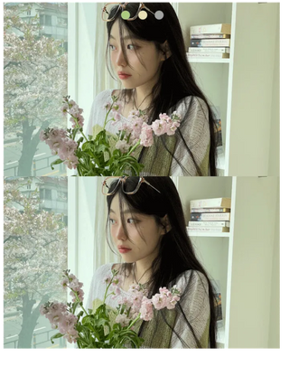 Nut loose fit striped boat neck loose knit