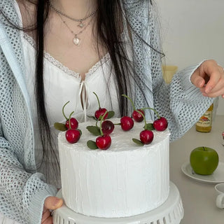 Versailles Team Ribbon Lace Bustier Crop Sleeveless