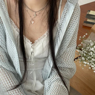 Versailles Team Ribbon Lace Bustier Crop Sleeveless