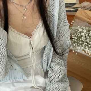 Versailles Team Ribbon Lace Bustier Crop Sleeveless