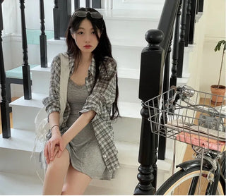 Railey Glam Bustier Lace Flare Mini Dress