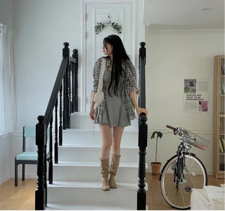 Railey Glam Bustier Lace Flare Mini Dress