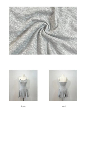 Railey Glam Bustier Lace Flare Mini Dress