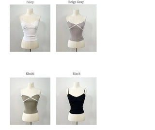Rosie adjustable lace sleeveless nasi