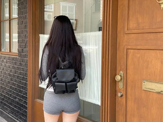 Riddle High-Waisted Golji Knit Banding Shorts