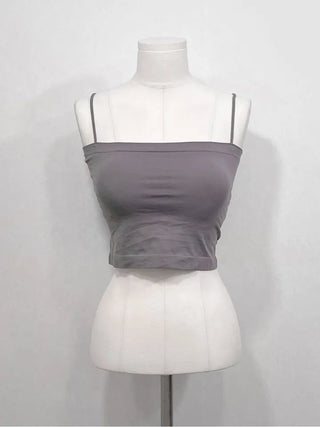 Pir Mood Basic Chalang Tension Sticky Crop Nashi Padded Bra Top