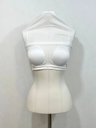 Pir Mood Basic Chalang Tension Sticky Crop Nashi Padded Bra Top