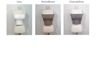 Pir Mood Basic Chalang Tension Sticky Crop Nashi Padded Bra Top