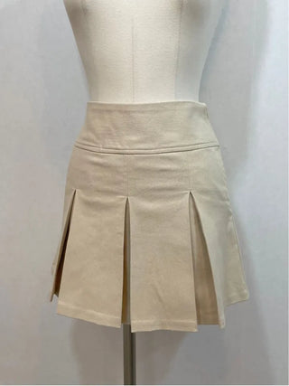 Minu Pintuck Pleated Mini Skirt Pants /2 Sizes