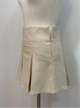 Minu Pintuck Pleated Mini Skirt Pants /2 Sizes