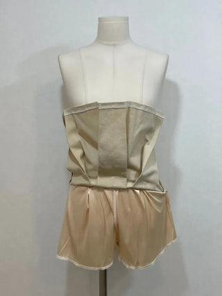 Minu Pintuck Pleated Mini Skirt Pants /2 Sizes