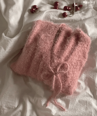 Poyong Lovely Soft Ribbon Knit Cardigan