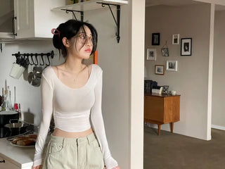 Wayne's slim ribbed V-neck cropped knit cardigan