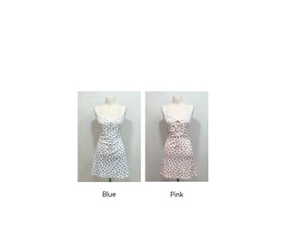 Page Ribbon Lace Flower Bustier Mini Dress