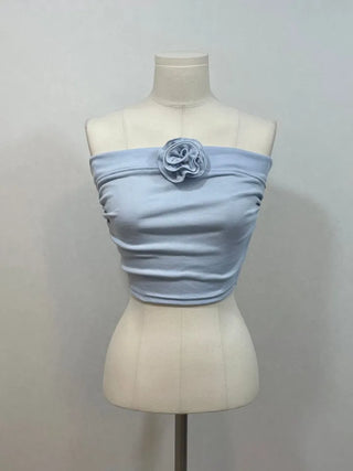 set main corsage brooch muffler crop nasi set