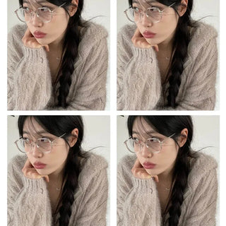 Peanut Buttery Twisted Two-Zip Crop Knit Hooded Zip-Up Cardigan