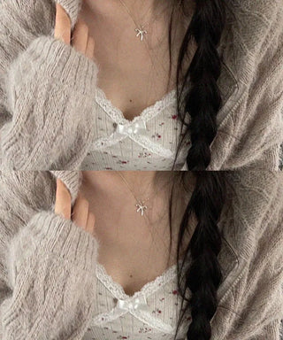 Peanut Buttery Twisted Two-Zip Crop Knit Hooded Zip-Up Cardigan