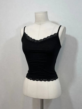 Pne lace adjustable tight layered sleeveless nasi