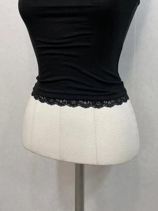 Pne lace adjustable tight layered sleeveless nasi