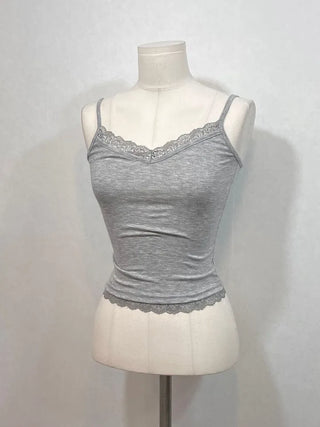 Pne lace adjustable tight layered sleeveless nasi
