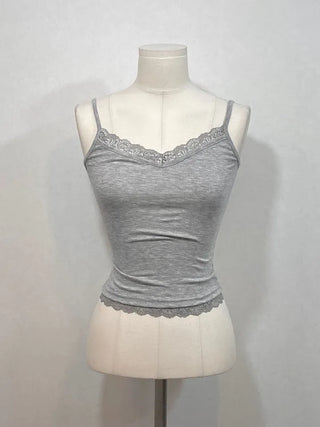 Pne lace adjustable tight layered sleeveless nasi