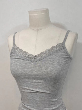 Pne lace adjustable tight layered sleeveless nasi