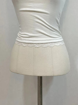 Pne lace adjustable tight layered sleeveless nasi