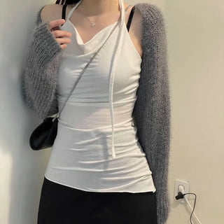 Nari Yerifit Balletcore Two-Way Strap Long Sleeveless Nashi