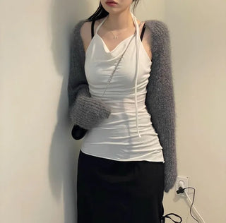 Nari Yerifit Balletcore Two-Way Strap Long Sleeveless Nashi