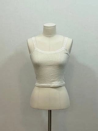 Soboro Lace Golji Layered Sleeveless Nashi