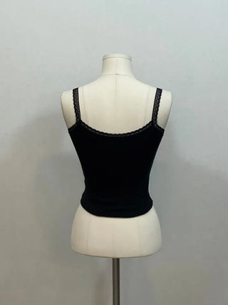 Soboro Lace Golji Layered Sleeveless Nashi