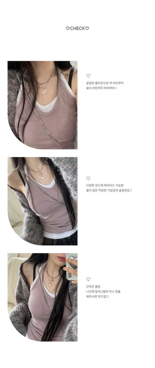 Erne Halter Neck Slim Fit Sleeveless Nashi