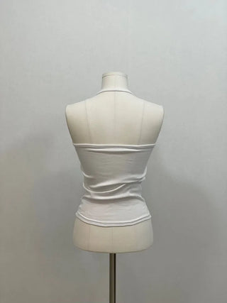Erne Halter Neck Slim Fit Sleeveless Nashi