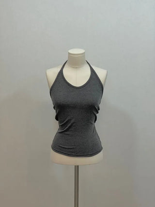 Erne Halter Neck Slim Fit Sleeveless Nashi