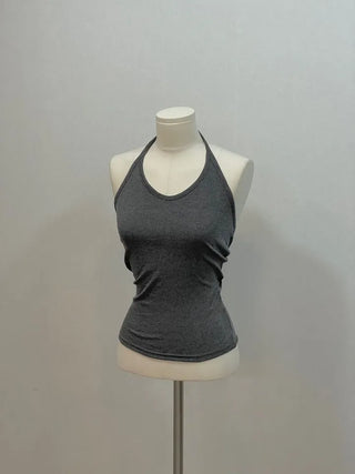 Erne Halter Neck Slim Fit Sleeveless Nashi