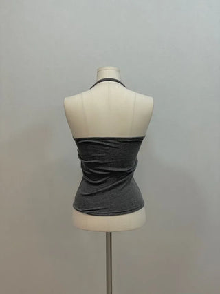 Erne Halter Neck Slim Fit Sleeveless Nashi