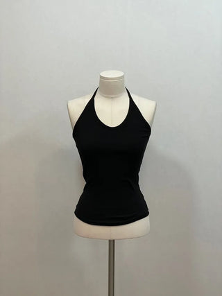 Erne Halter Neck Slim Fit Sleeveless Nashi