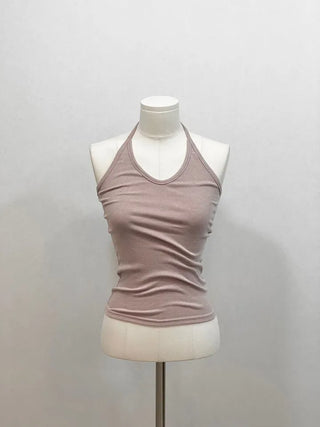 Erne Halter Neck Slim Fit Sleeveless Nashi