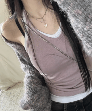 Erne Halter Neck Slim Fit Sleeveless Nashi